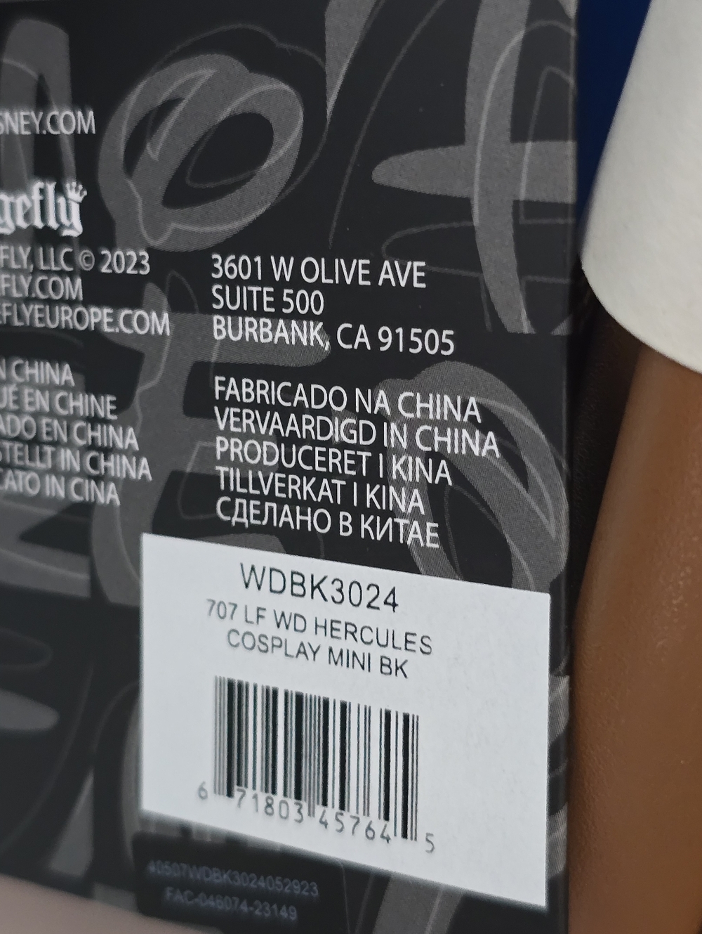 Loungefly Disney Hercules Cosplay Mini Backpack NWT - Picture 7 of 7